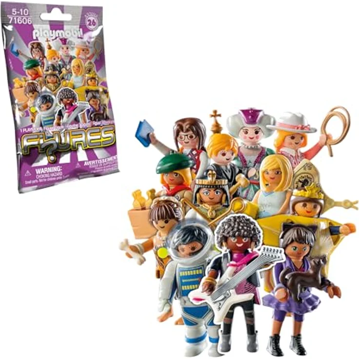 PLAYMOBIL 71606 Playmobil-Figures Girl (S26), 24 Überraschungstüten zum Zusammenbauen und Kombinieren, Mehrfarbig – Bild 1