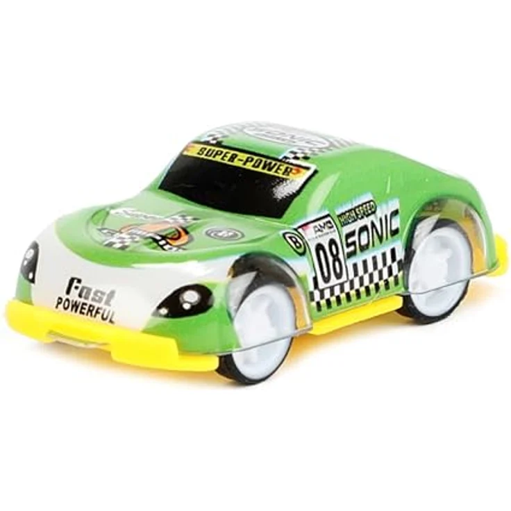 Toi-Toys Turbo Racers Mini RENNAUTO Set, 12-tlg. Rallye Spielzeugautos mit Rückziehmotor, bunt – Bild 8