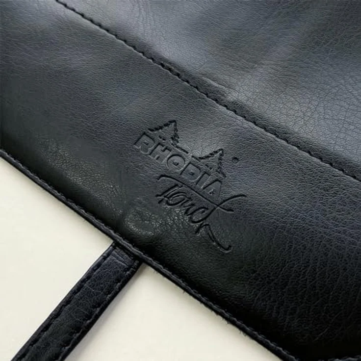 Rhodia Rhodia Touch Etui Rolle 2, 2in1 Federmäppchen aus italienischem Kunstleder mit abnehmbarem Schlampermäppchen, Maße 23x32cm – Bild 8