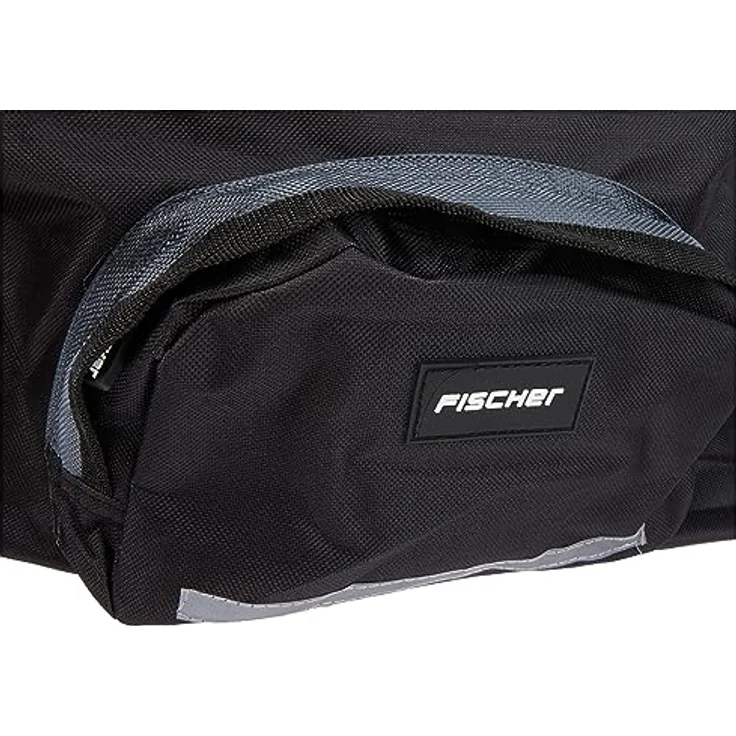 FISCHER 86245 Gepäckträger Tasche 3fach, Schwarz, 39 x 44 x 9 cm, 58 Liter – Bild 3