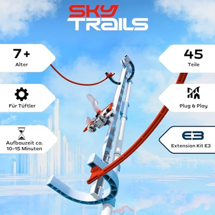 Sky Trails Air Lift, Konstruktionsspielzeug mit Aufzug für Racing-Abenteuer, kompatibel mit Starter Kit 71969, ab 7 Jahre – Bild 2