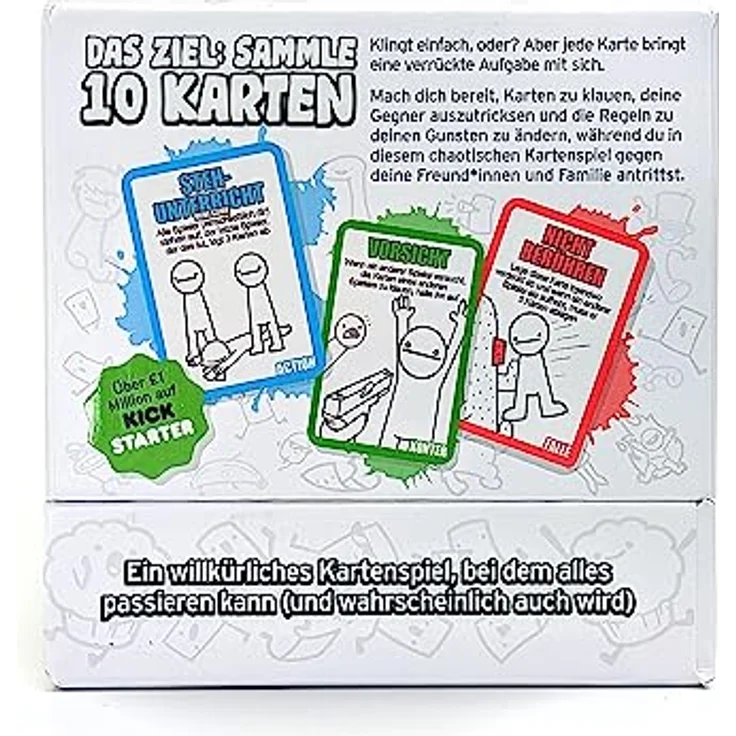 Big Potato Muffin Time, verrücktes Kartenspiel für 2-8 Spieler mit 200 Karten und Kickstarter Erweiterungen – Bild 4