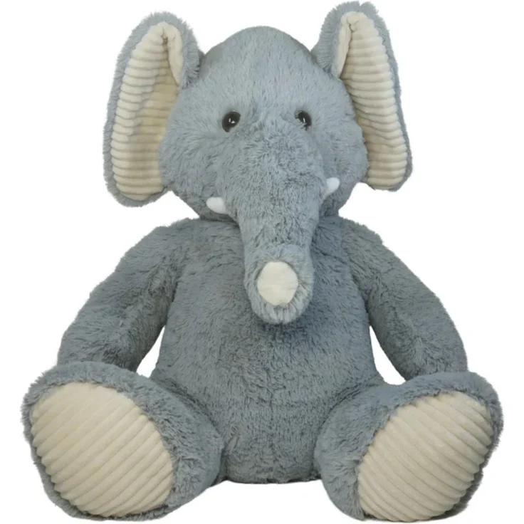 JollyPlush Kuscheltier Elefant, 55 cm großes, weiches Plüschtier für Kinder, ideal als Spielkamerad und Einschalfhilfe