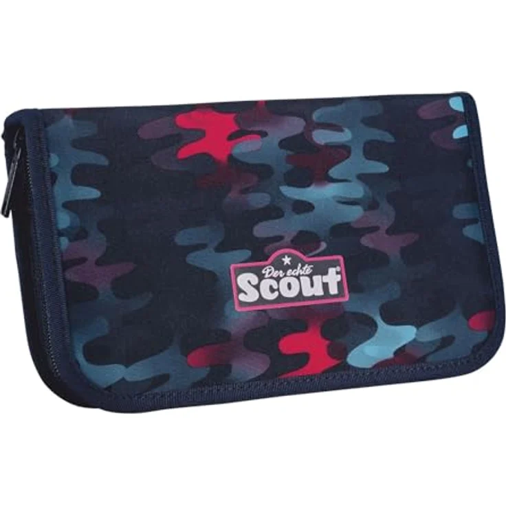 Scout Schulranzen Alpha (4-tlg), Polyester, mit atmungsaktiver Rückenpolsterung und Reflexmaterialien, 20 l Volumen, inkl. Sportbeutel und Schlamper-Etui – Bild 7