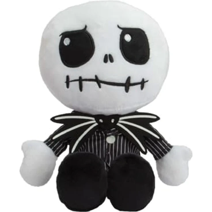 Simba Dickie Plüschfigur Disney Nightmare Before Christmas Jack Skellington, 25 cm, detailgetreu und kuschelig – Bild 2