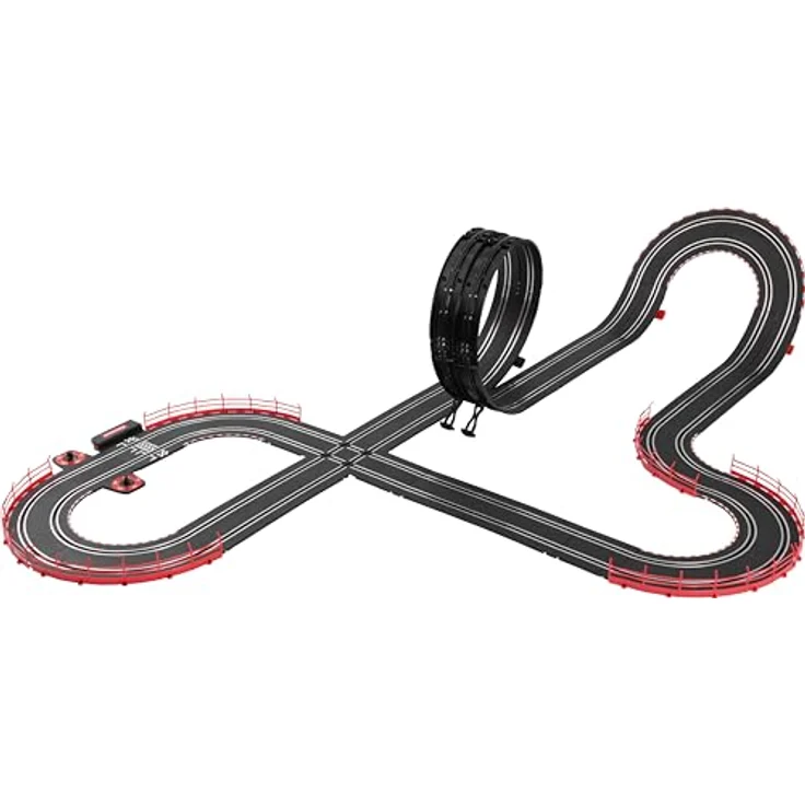 Carrera GO!!! Max Competition Rennbahn-Set, 6,3 Meter mit lizenzierten Formel-1-Slotcars für bis zu 2 Spieler, inklusive Mercedes-AMG F1 W14 E und Red Bull Racing RB19, für Kinder ab 6 Jahren und Erwachsene – Bild 5