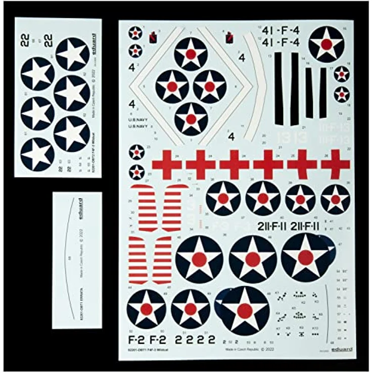 Eduard EDK82201 1:48 Profipack-F4F-3 Wildcat Modellbausatz – Bild 2
