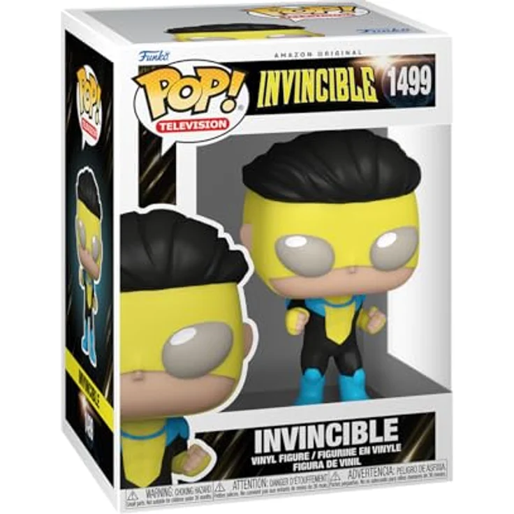Funko POP! Television: Invincible - Mark Grayson - Vinyl-Sammelfigur, 9,5 cm, offizielles Merchandise für Sammler und Fans – Bild 1