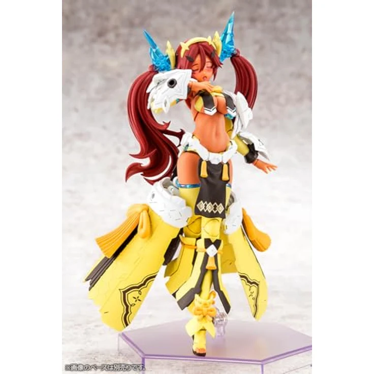 Kotobukiya Megami Device Plastic Model Kit Auv Ame No Uzume Sunshine, 18 cm, mit Artikulationspunkten und Austauschteilen – Bild 5