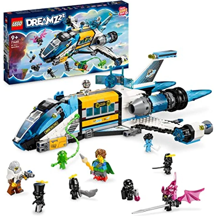LEGO 71460 DREAMZzz Mr. Oz Weltraumbus, zweifach baubares Raketen-Bus-Spielzeug, mit Mateo, Z-Blob und Logan, kreatives Spielzeug für fantasievolles Spielen, basierend auf der TV-Show für Kinder – Bild 1