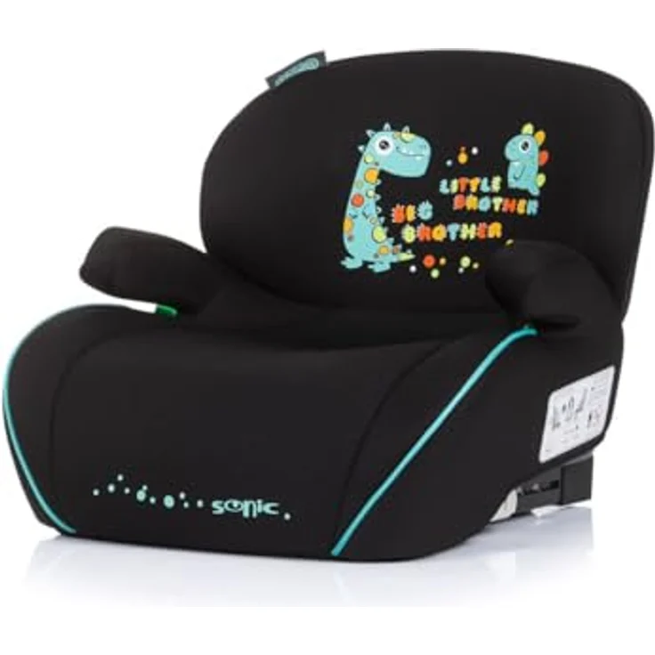 Chipolino Sitzerhöhung Sonic, Kindersitz mit Isofix, i-Size, Armlehne, 22-36 kg, ab 6 bis 12 Jahre, ergonomisches Design – Bild 2