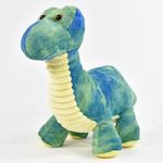 Kögler Kuscheltier Plüsch Dino Dinosaurier Brachiosaurus blau/grün 30 cm