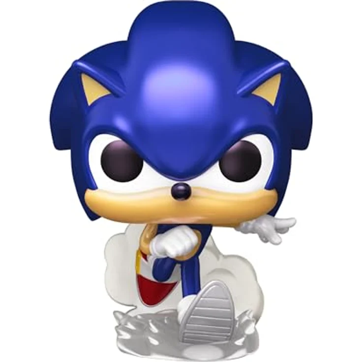 Funko Pop! Plus Sonic The Hedgehog, Perlglanz Vinyl-Sammelfigur, 9,5 cm, ideales Geschenk für Video Games Fans – Bild 2