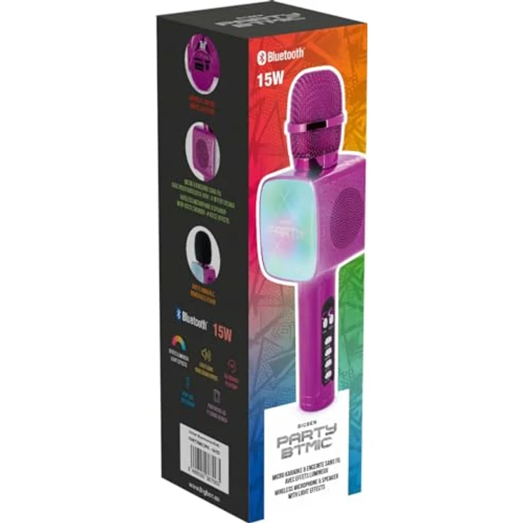 Bigben Party - PARTY Mic 2. Generation - pink – Bild 2
