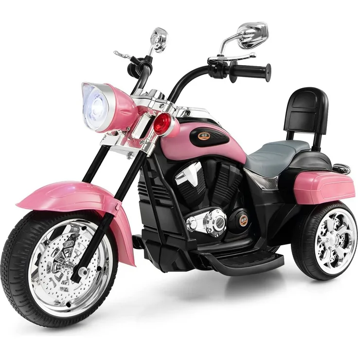 KOMFOTTEU Elektro-Kindermotorrad Kindermotorrad, mit Vor-und Rückwärtsschalter, in verschiedenen Farben