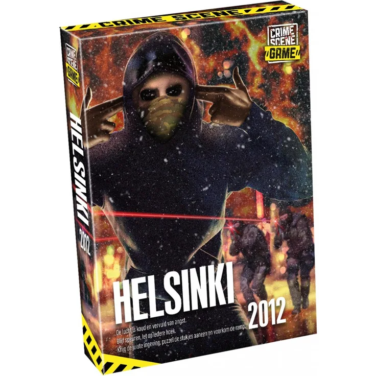 TACTIC Taktischer Tatort Helsinki NL, Brettspiel für spannende Kriminalfälle und Trivia-Abenteuer