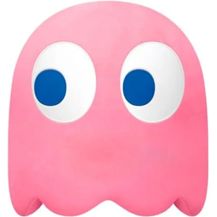 Banpresto Pinky Pac-Man Plüschtier, Super Big Plush, 31 cm, Mehrfarbig, Sammlerstück für Videospiel-Fans, BP29118P