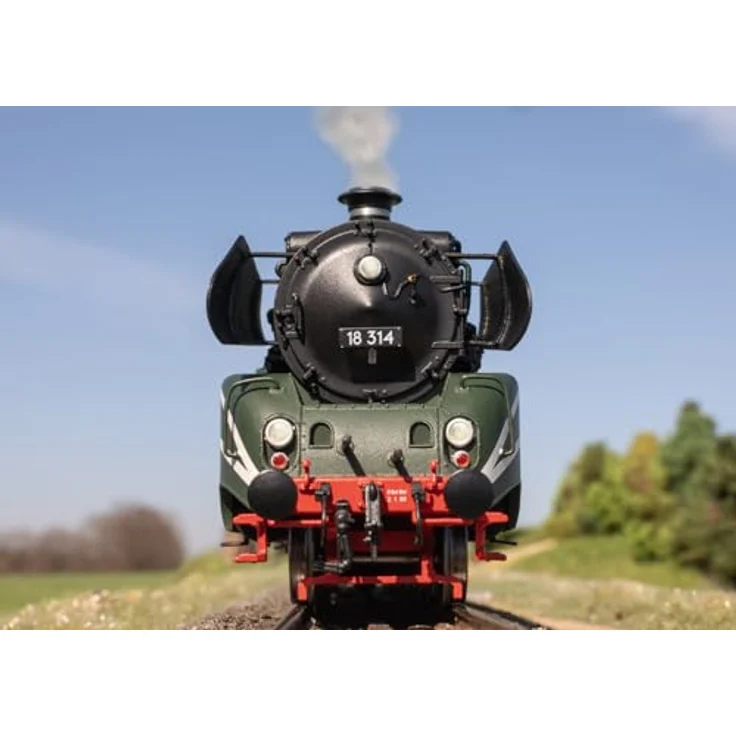Märklin H0 Dampflokomotive Baureihe 18.3, Digital-Decoder mfx+, dynamischer Rauchausstoß, Metallkonstruktion, Epoche III, 39029 – Bild 5