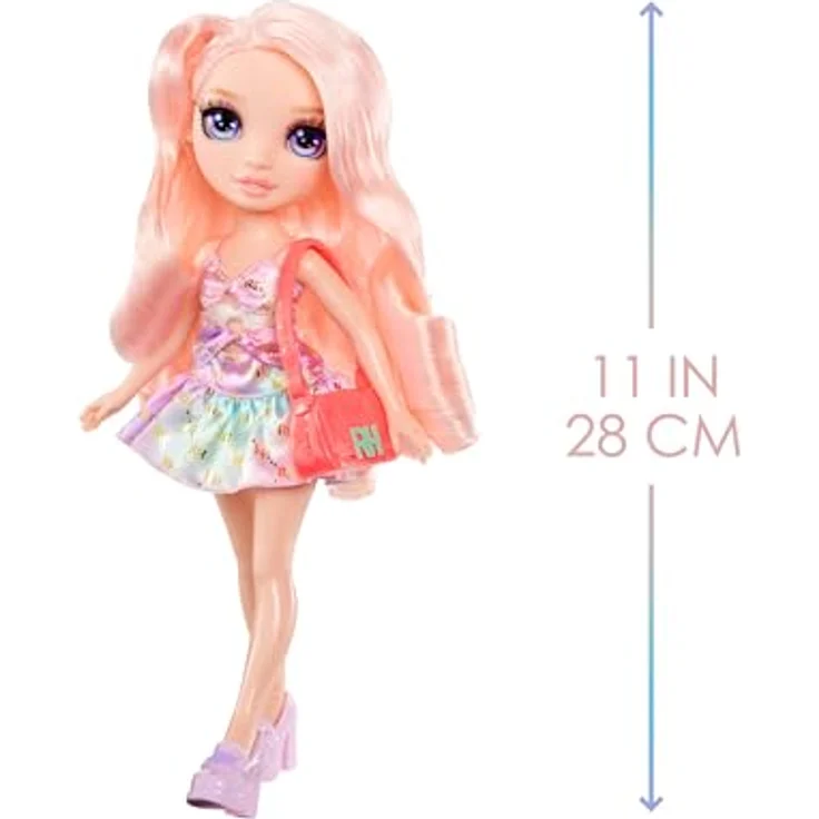 Rainbow High Anziehpuppe My Fashion Style Fashion Dolls - Bella, Street Look mit modernem Outfit und Handtasche – Bild 3