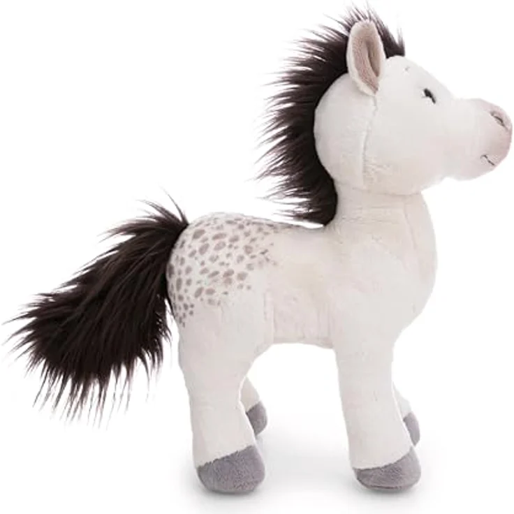 NICI Kuscheltier Pferd Mony K. Pony, 17cm, weiß, weiches Plüschtier für Kinder und Erwachsene, ideales Geschenk für Pferdefans | 62235 – Bild 2