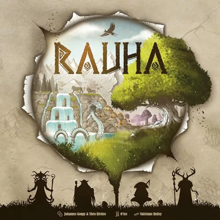 Skellig Games SKE48034 Rauha Familienspiel mit interaktiver Gottheiten-Interaktion, einfach zu lernen – Bild 1