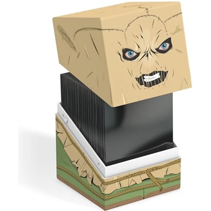 Squaroes Squaroe Batman: Gotham City GC013 - Scarecrow, Deck-Box für bis zu 100 Spielkarten, vollständig bedruckt, aus 78% erneuerbaren Rohstoffen, hergestellt in Deutschland – Bild 5