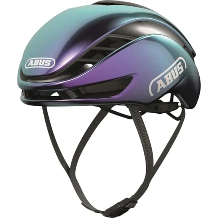 ABUS Rennradhelm Gamechanger 2.0 MIPS - High Performance Aerohelm mit optimierter Aerodynamik und Belüftung - Violett – Bild 2