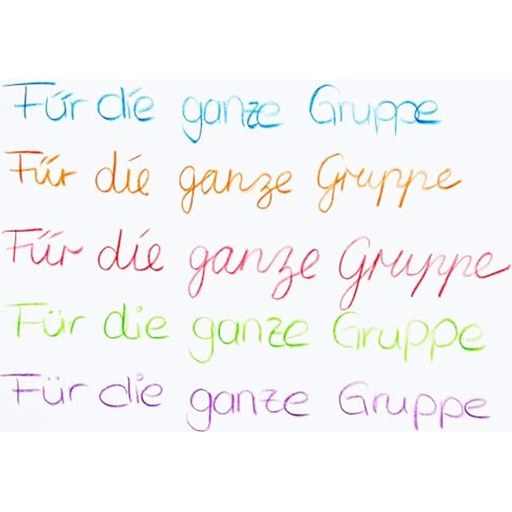 Betzold Buntstift 144 dicke Dreikantstifte, 17,5 cm lang, robuste Mine, in umweltfreundlicher Holzbox für Kinder – Bild 3