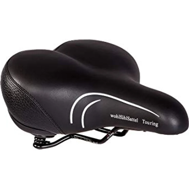 P&P pro cycling Touring Berquemsattel, schwarz, Standard – Bild 1