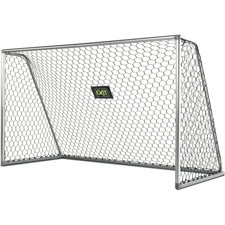 Exit Fussballtor Scala, 300x200 cm, robuster Aluminiumrahmen mit anodisierter und pulverbeschichteter Oberfläche, inklusive schwarzem Tornetz