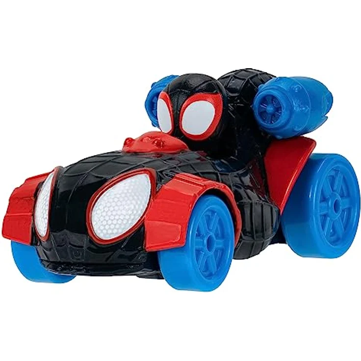 Jazwares Spidey Amazing Metals Car 4 PK, Spielzeugautos mit Spider-Man Motiven aus Metall – Bild 7