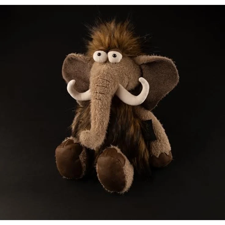 Sigikid Kuscheltier Mammut Hatmut BeastsTown, kuschelweich, 41 cm, waschbar bei 30°C, grau – Bild 5