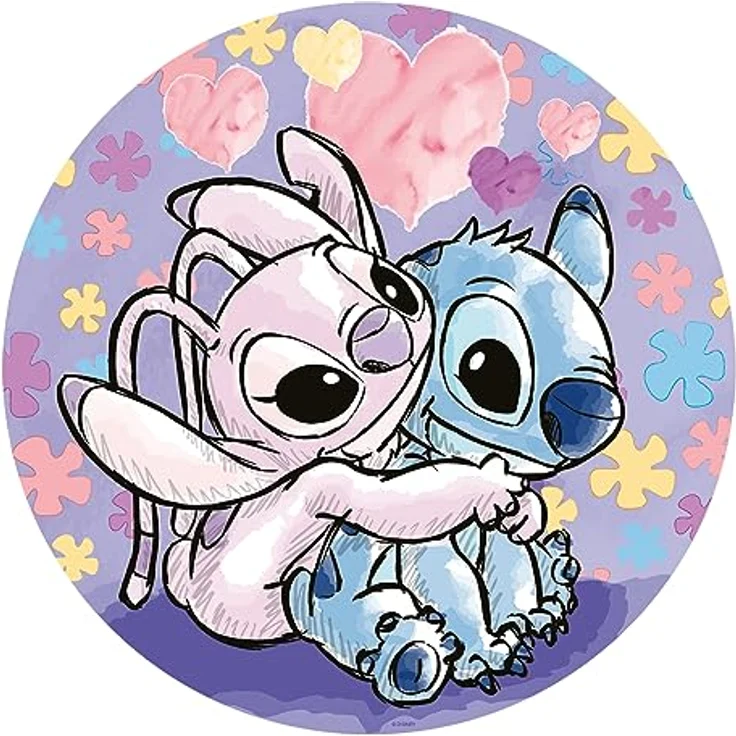 Ravensburger Puzzle 17581 - Stitch - 500 Teile Rundpuzzle für Erwachsene und Kinder ab 14 Jahren, bunt – Bild 2