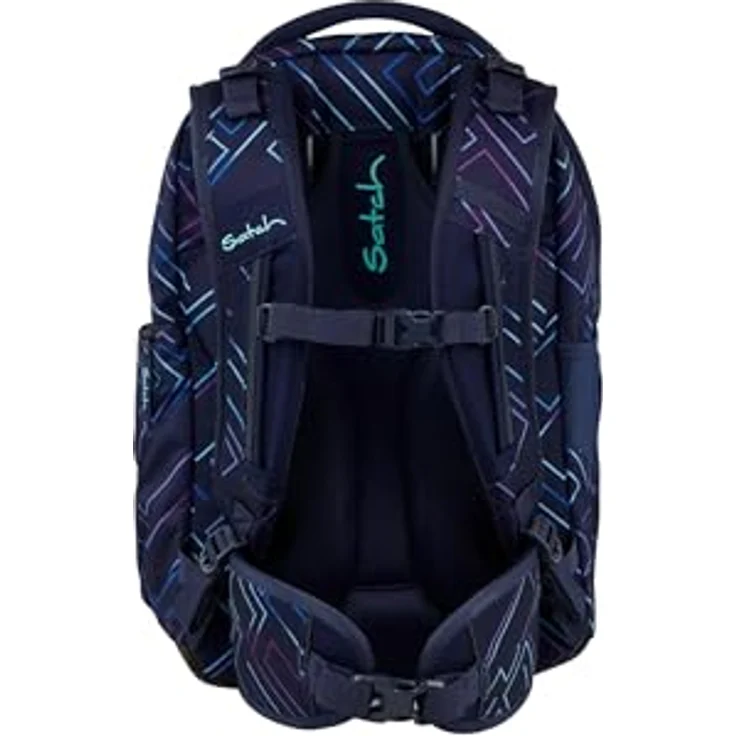 Satch Match, Schulranzen ab 5. Klasse, ergonomisch, 35 L Stauraum, Laptop- und Tabletfach, umweltfreundlich – Bild 5