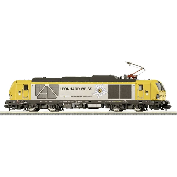 MiniTrix 16240 N Vectron DM BR 248 L.Weiss, Modelleisenbahn mit Digital-Decoder und Geräuschgenerator, warmweiße und rote LED Beleuchtung – Bild 1
