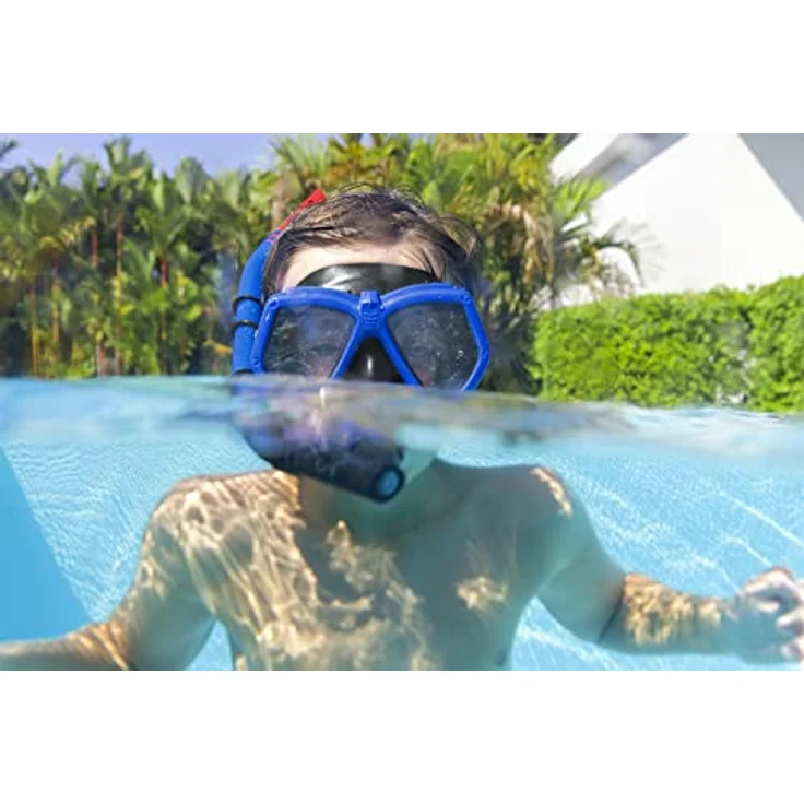 Bestway Dominator Tauchset, Schnorchel Set 2-fach sortiert, ideal für Kinder und Erwachsene – Bild 3