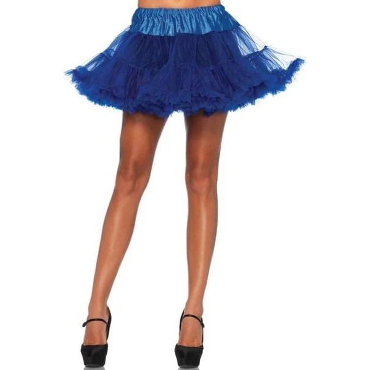 Leg Avenue Petticoat Tüll dunkelblau, One Size, ideal für Kostüme und Veranstaltungen