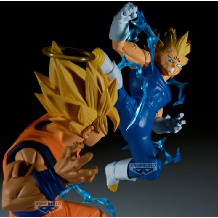 Banpresto Actionfigur Majin Vegeta (Vs Goku Super Saiyan 2), Sammelfigur, 15 cm, BP29755P, PVC, Mehrfarbig, lizenziert, mit Basisständer – Bild 4