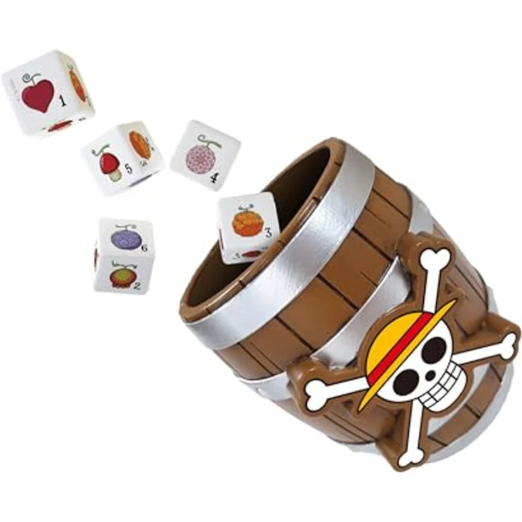 Winning Moves Yahtzee One Piece Edition, Würfelspiel mit individuell gestalteten Würfeln & Würfelbecher im One Piece Design, für 1+ Spieler ab 8 Jahren, Deutsch – Bild 4