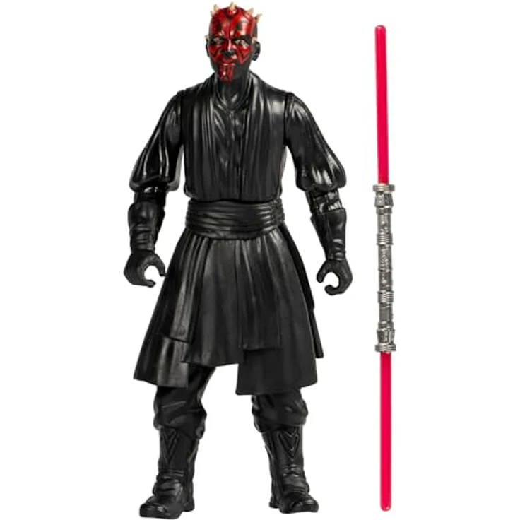 Star Wars Epic Hero Series Darth Maul Action-Figur (10 cm) mit Doppelklingen-Lichtschwert und mehreren Bewegungspunkten – Bild 1