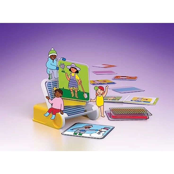 SMART Toys & Games Dress Code, Brettspiel zur Förderung von logischem Denken und motorischen Fähigkeiten, 80 Aufgaben, für Kinder ab 4 Jahren – Bild 5