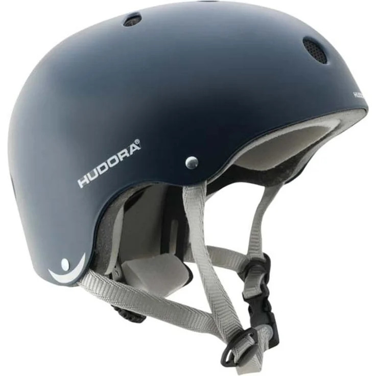 Hudora Skaterhelm (56 - 60 cm), ABS-Schale, EPS-Schaumpolsterung, retroreflektierende Elemente – Bild 1