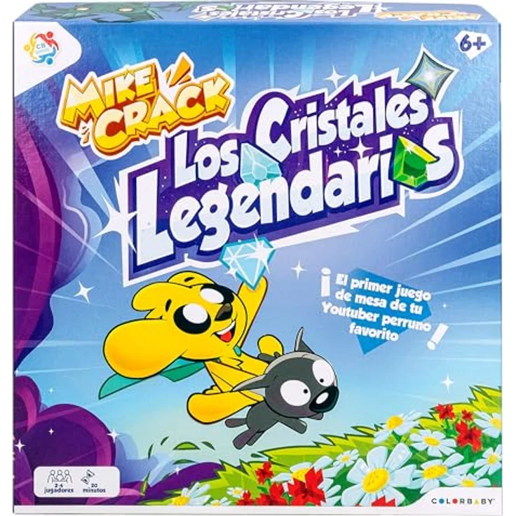 COLORBABY Legendäre Kristalle Brettspiel, Strategie- und Gesellschaftsspiel für 2-4 Spieler, ab 6 Jahren empfohlen – Bild 1