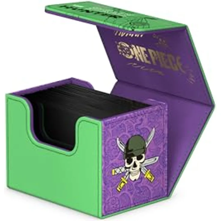ULTIMATE GUARD Sidewinder 80+ Xenoskin Deck-Box, robuster Schutz für Sammelkarten, Grün, 1 Stück – Bild 4