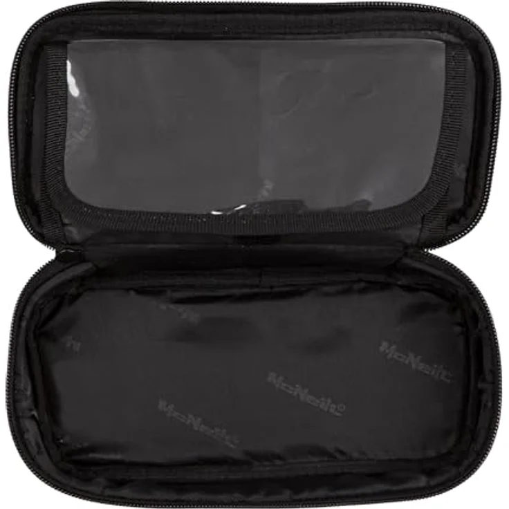 McNeill Federmäppchen Etui Box CAMPUS WOW, Polyester, Reißverschluss mit Zipper, inkl. Stiftschlaufen und Innenfach, blau – Bild 3