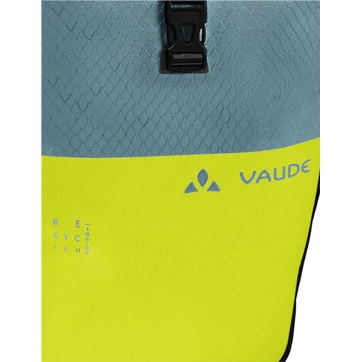 VAUDE Aqua Back Color, Gepäckträgertasche aus recycelten Materialien, wasserdicht, 48 Liter, Schwarz – Bild 5
