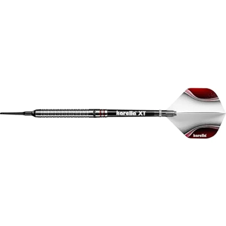 Karella Shotgun 80% Tungsten Softdart, 18g, für elektronische Dartscheibe, 2BA Gewinde, 3 Dartpfeile mit Kunststoffspitze, Dartautomat, Wolfram, Profidart mit Flight und Shaft – Bild 3