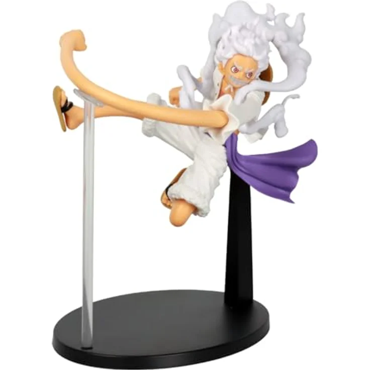 Banpresto Monkey D. Luffy Gear5 Actionfigur, 13 cm, Battle Record Collection, PVC, Mehrfarbig – Bild 4