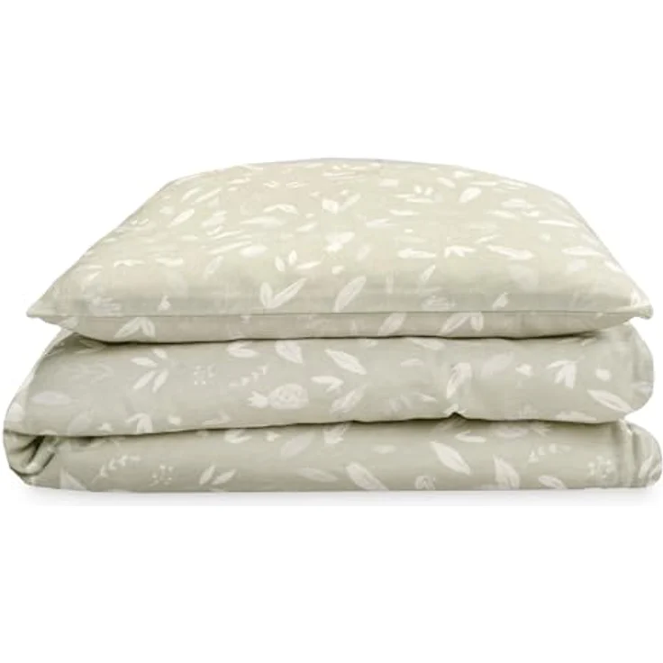 Julius Zöllner Bettwäsche Jersey Tropic, 2-teiliges Babybettwäsche-Set, schadstoffgeprüft, Gr. 80x80 und 35x40 cm, hautfreundlich und atmungsaktiv – Bild 2