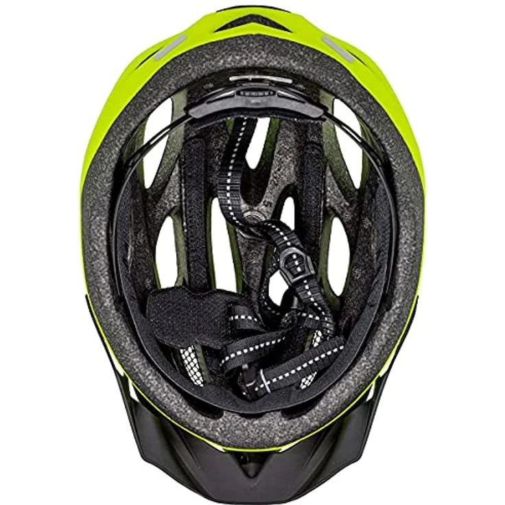Airtracks Fahrradhelm Savage KJ-201 - Leichter Allround MTB Helm für Erwachsene, verstellbar, Neon-Matt, S/M 53-58cm – Bild 5